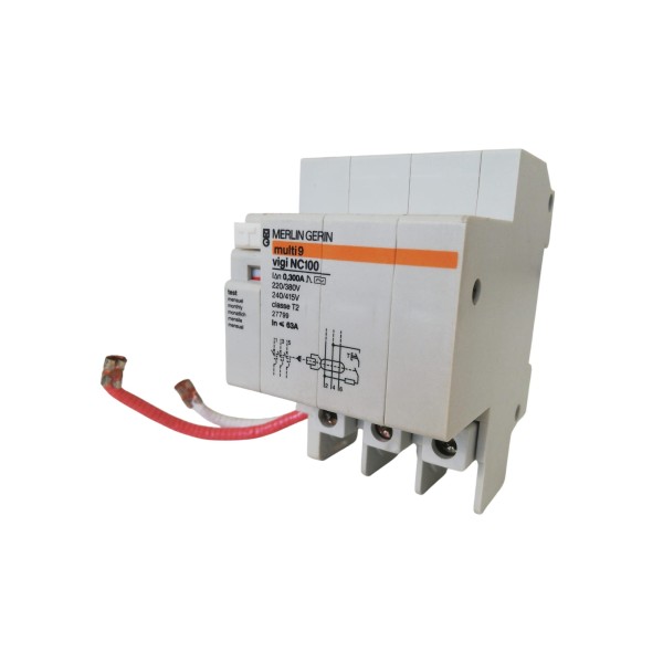 DIFFÉRENTIEL À VERROUILLAGE VIGI NC100 3P 63A 0,3